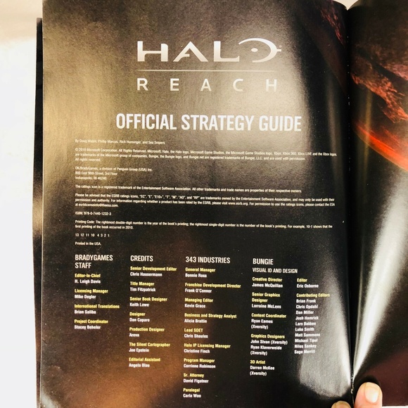 Halo Reach Signature Series Strategy Bradygames - Picture 4 of 6